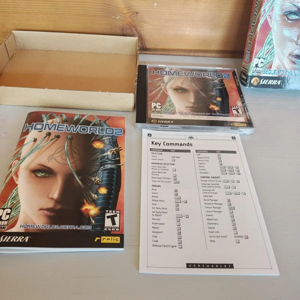 Homeworld 2 (PC,‎ 2003) Sierra Complete In Box CIB